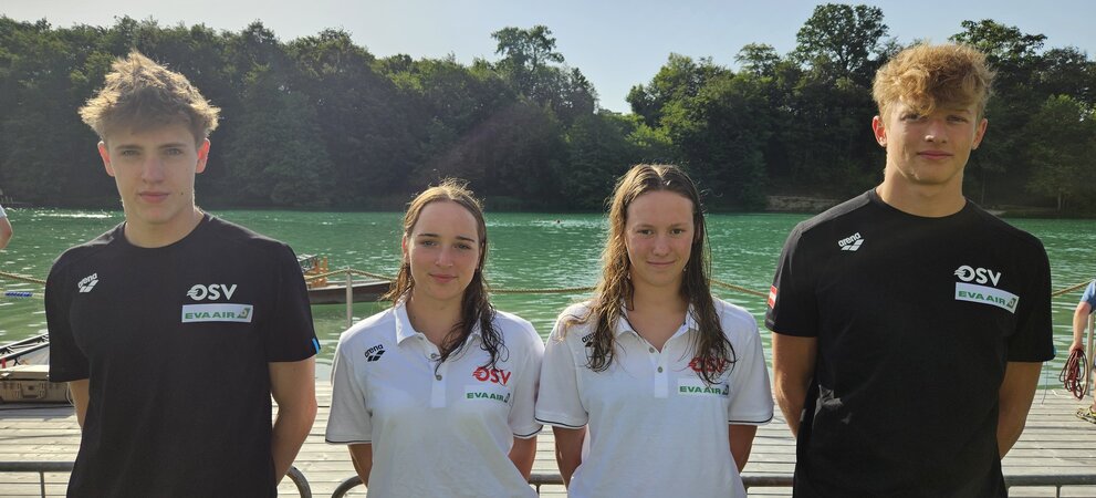 Vier OSV-Athleten bei Open Water JEM